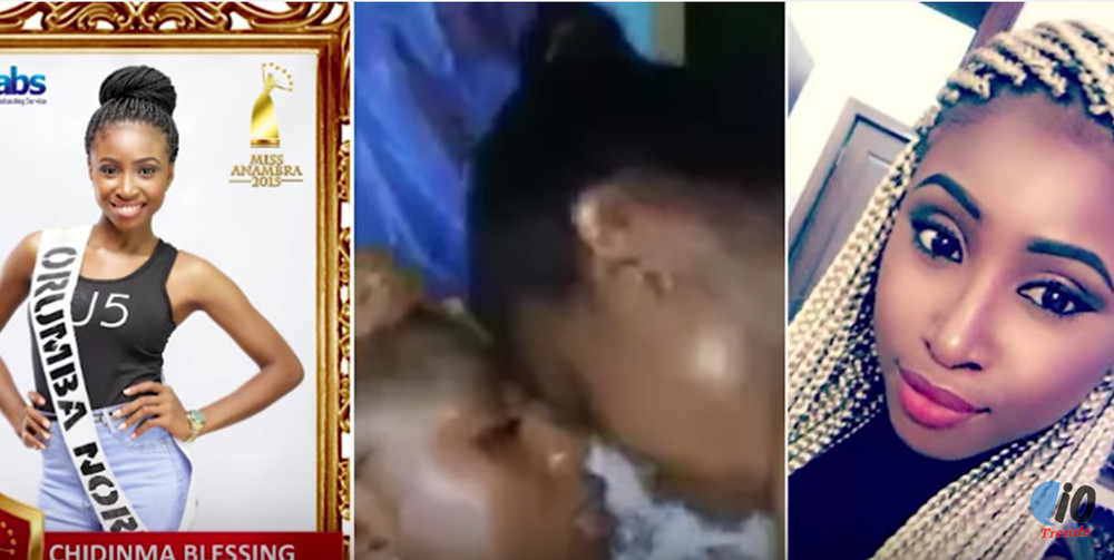 Miss Anambra Chidinma Okeke Claims Lesbian Sex Tape Is