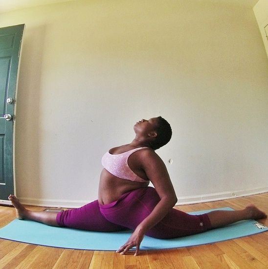 Meet Jessamyn Stanley! The Plus-Size Yoga Instructor Challenging