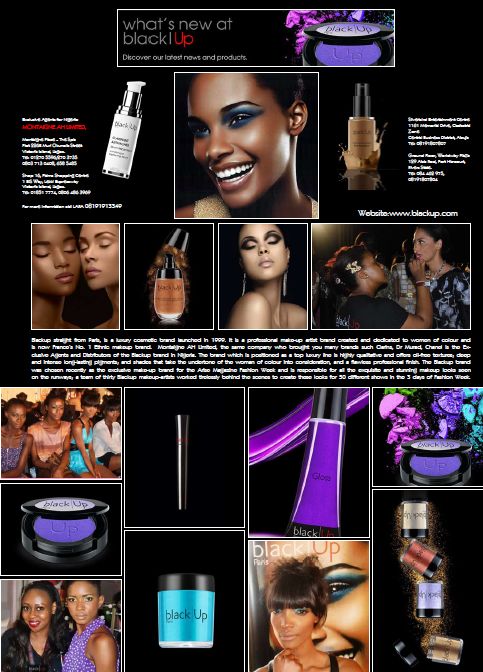 French Cosmetics brand black|Up expands presence in Nigeria | BellaNaija