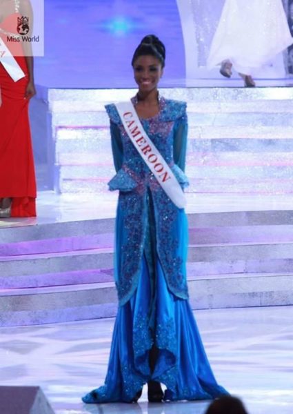 Miss Cameroon Denise Valérie Ayena