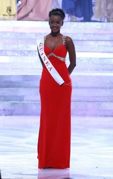 Miss Guinea Mariama Diallo
