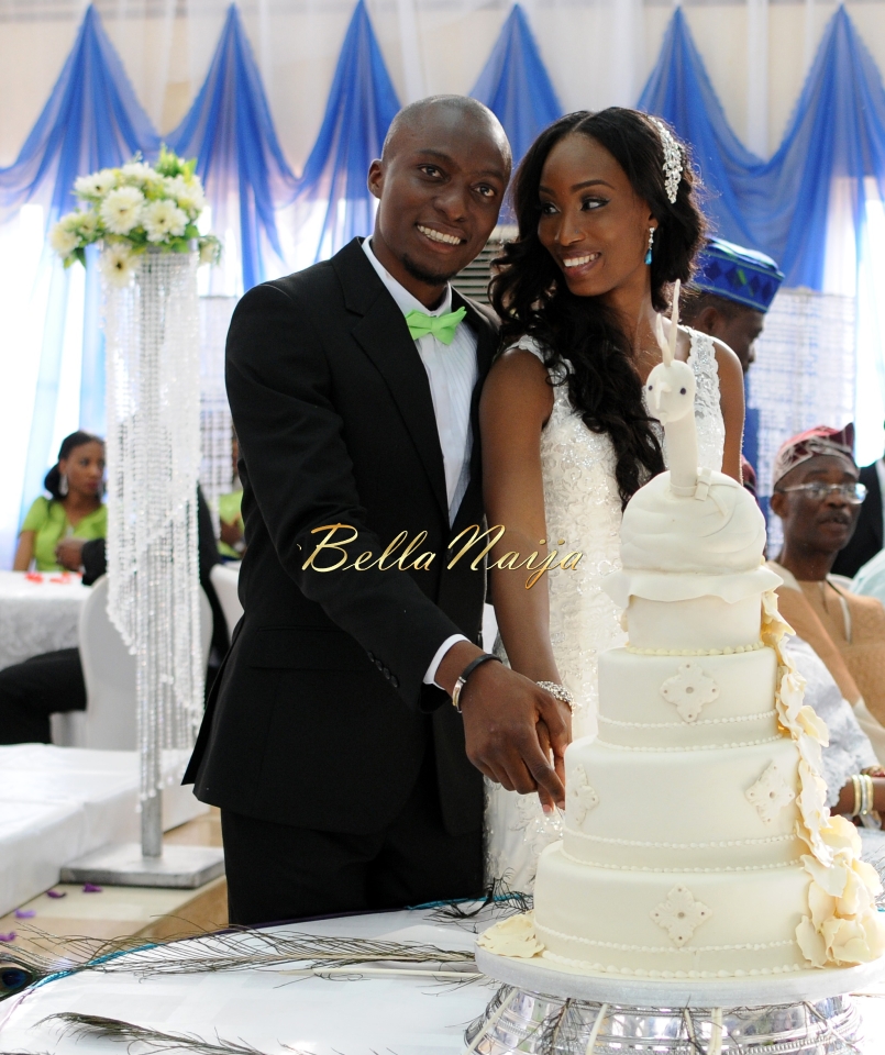 A Pretty Peacock Wedding in Lagos! Traditional Engagement & Reception ...