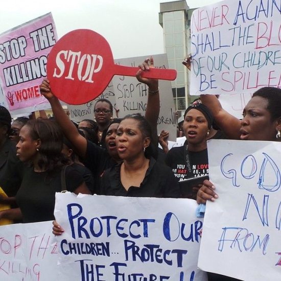 "Stop The Killing"! Photos Of Women In Lagos Protesting The Killing Of ...