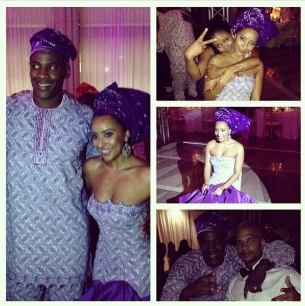 Former Nigerian-American NFL Player Adewale Ogunleye Marries Dr. Amira  Baker, Did Michelle Williams Ever Date Him?