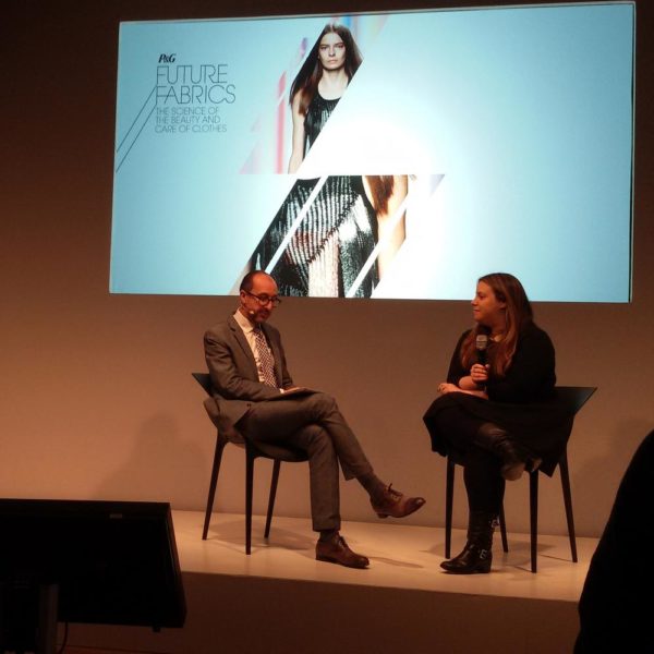 Q&A session with Fashion Editor Gianluca Longo and fashion designer Mary Katrantzou