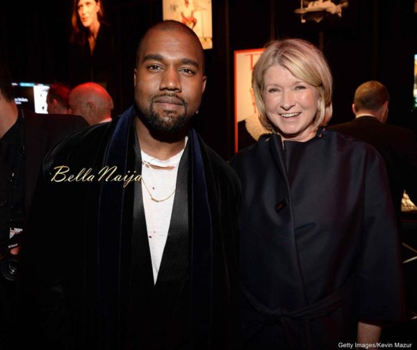 Kanye West & Martha Stewart