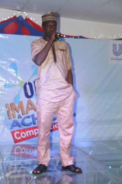 Omo Brand Ambassador, Ali Nuhu at the Omo Imagine and Achieve grand finale in Lagos