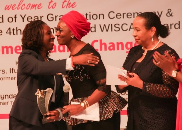 Presentation of 4th Distinguished WISCAR's award to Mrs. Ifueko Omoigui Okauru