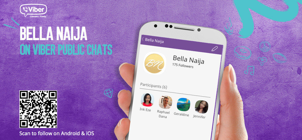 BellaNaija.com is Now Live on Viber with the Introduction of Public Chats  in Africa and the Middle East! | BellaNaija
