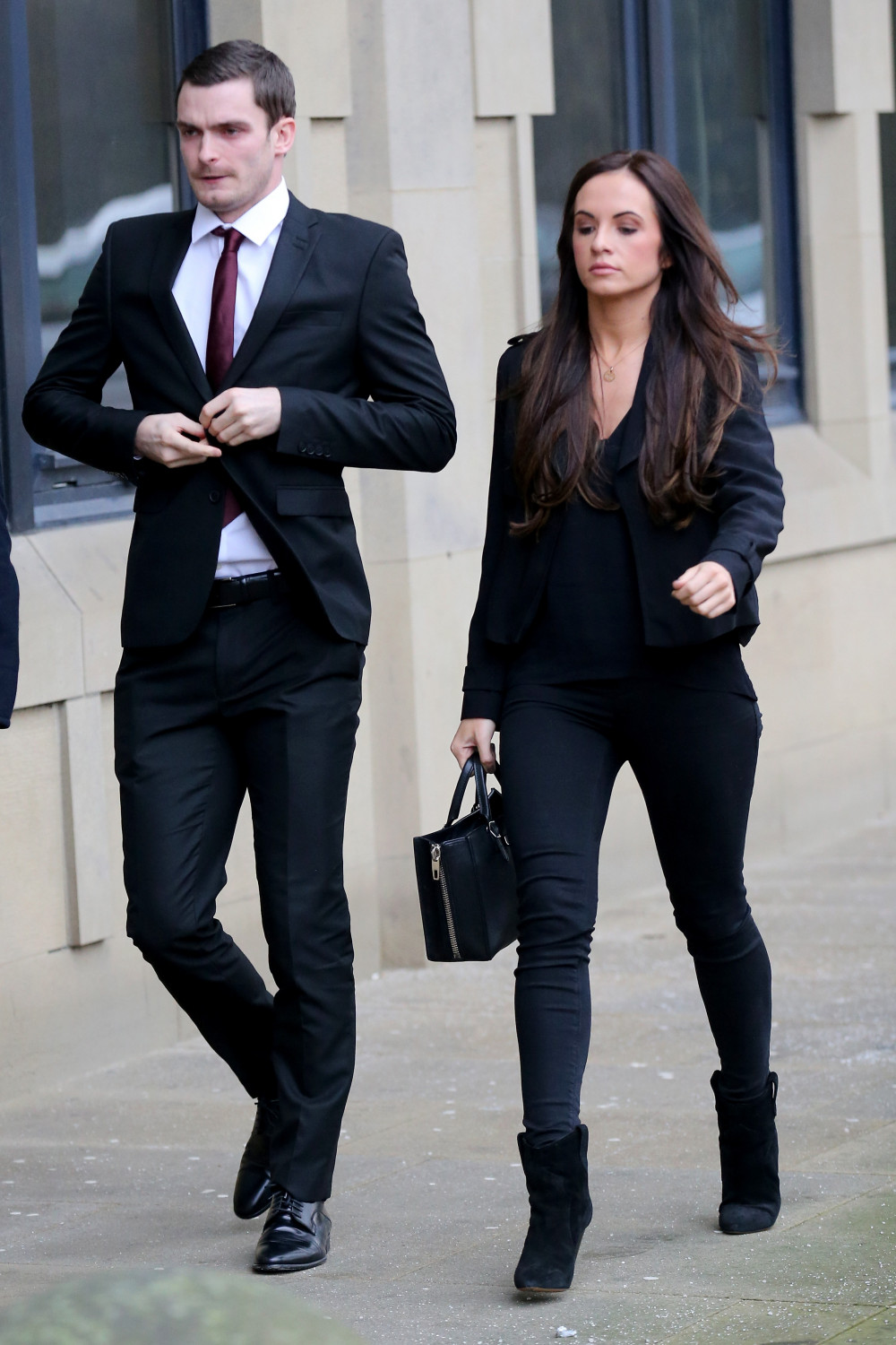 English Footballer Adam Johnson On Trial For Sexual Acts With Minor When His Girlfriend Just