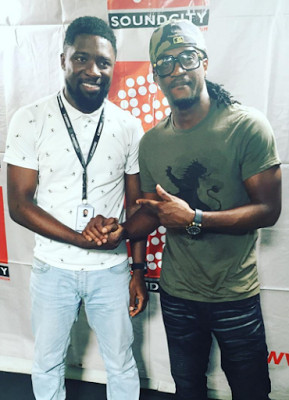 Peter Psquare and Olamide Adedeji