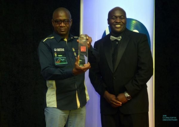 GMD Courteville Business Solutions Plc, BrightSpot Organization awarded by Mr Kunle Malomo