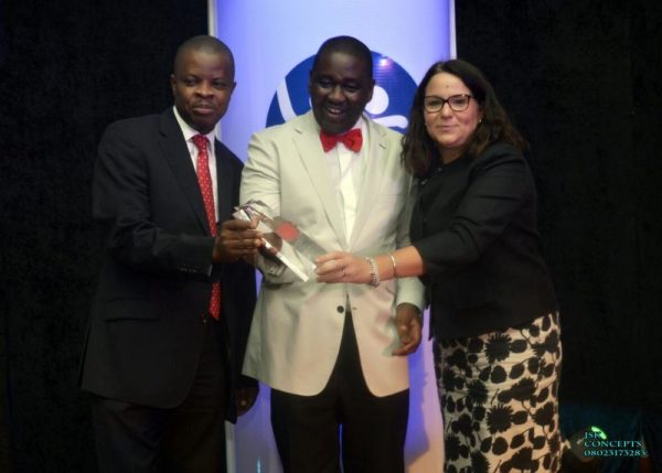 Guinness Nigeria #3 2016 Best Company to Work for in Nigeria! Sesan Sobowale, Corporate Relations Director, Guinness Nigeria Plc, Ben Langat, MD Nigerian Bottling Company and Monica Peach, Human Resources Director, Guinness Nigeria