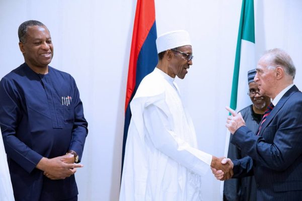 President Buhari Meets with Diplomatic Corps2