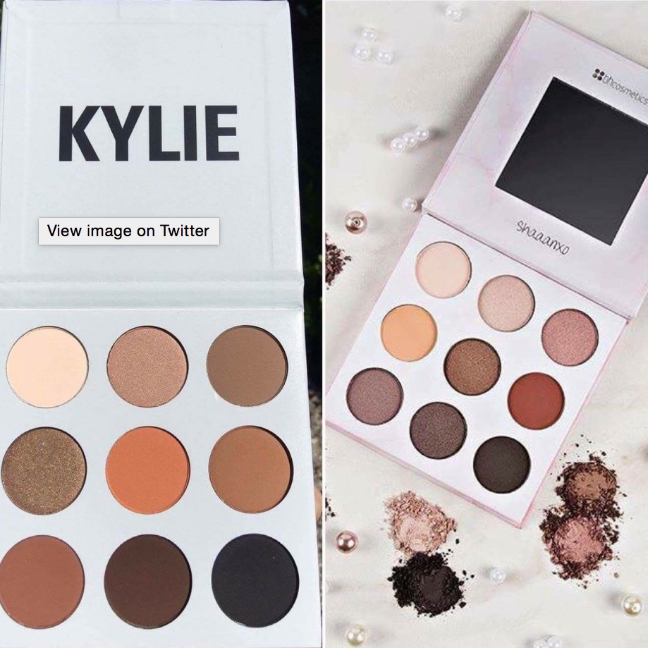 Kylie Jenner accused of 'Plagiarising' her New Eyeshadow Palette |  BellaNaija