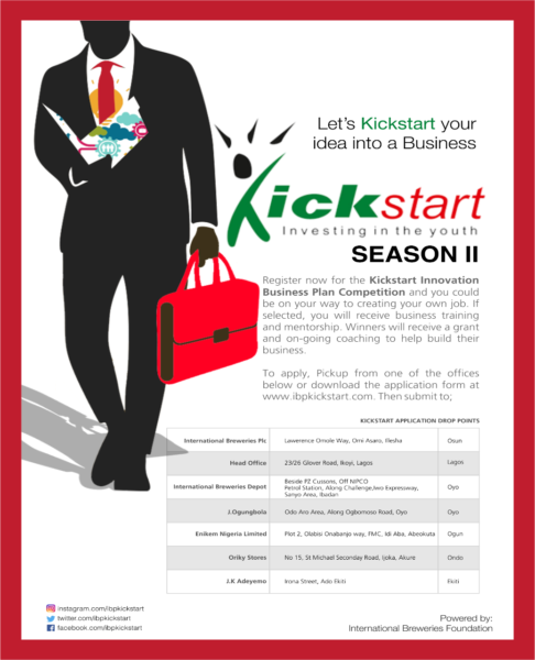 Kickstart your Idea into a Business! Apply for IBPLC Kickstart Innovation  Business Plan Competition | Entries end on September 7th | BellaNaija