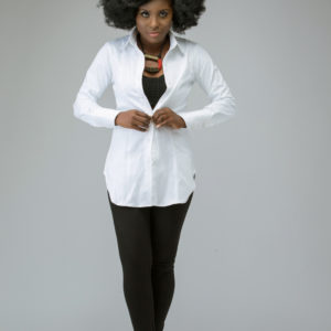 Jane Michael Ekanem: 6 Ways to Wear a White Shirt | BellaNaija