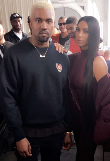 Kim Kardashian was so Proud of Her Man, Kanye West after his Yeezy Season 5  Collection for NYFW | BellaNaija