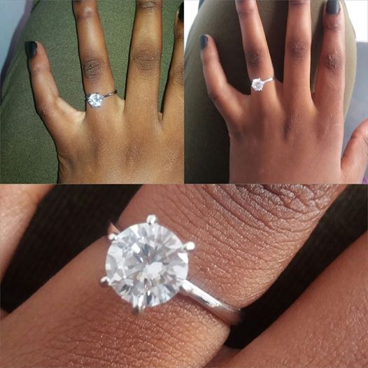 Dream it, Believe it, Live it!" - Facebook User buys an Engagement Ring for  herself | BellaNaija