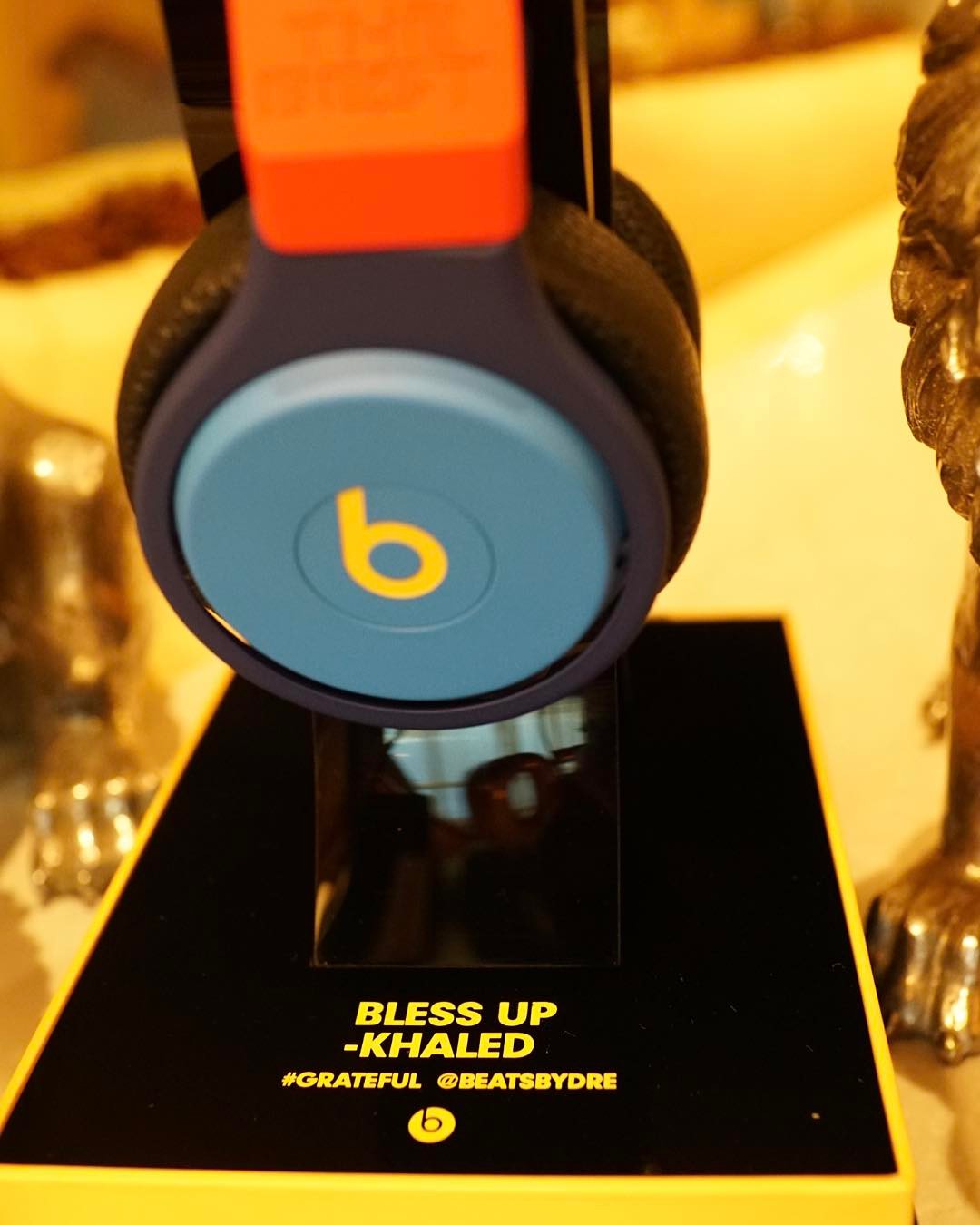 DJ Khaled launches New Headphones #GratefulBeats | BellaNaija