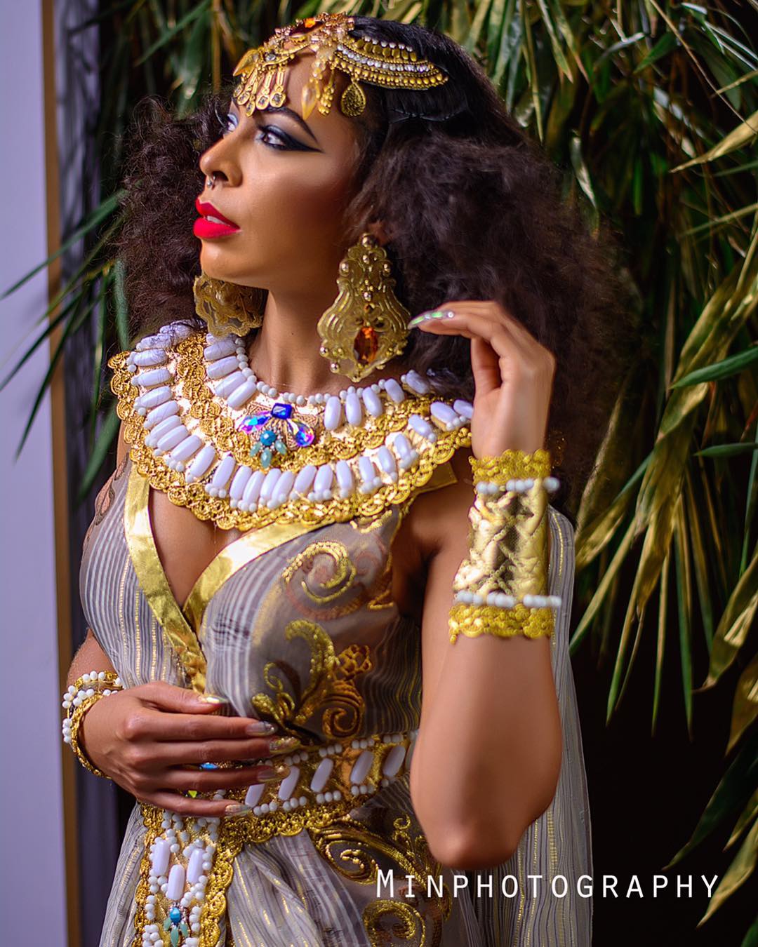 Queen Cleopatra?! TBoss unveils Alter Ego in New Photos | BellaNaija