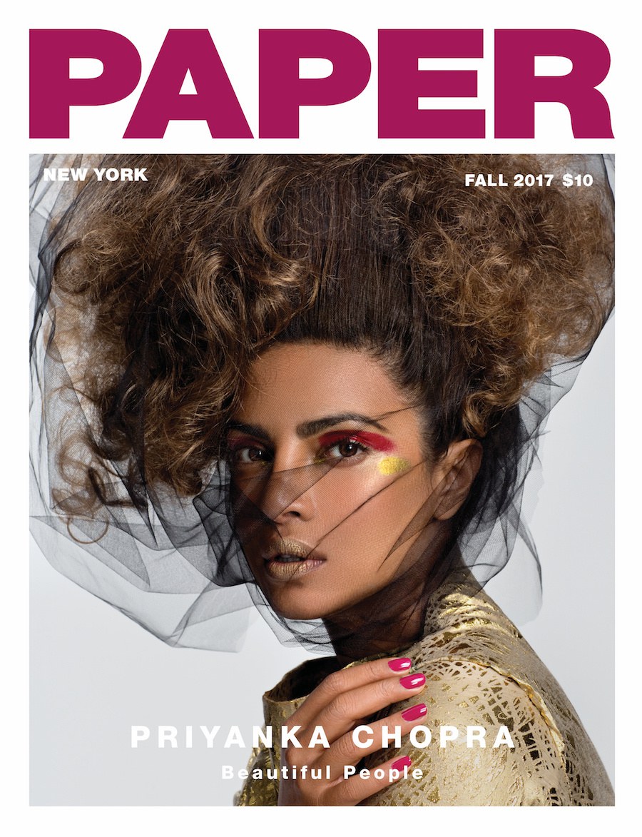 Priyanka Chopra covers Paper Magazine's "Beautiful People" Edition