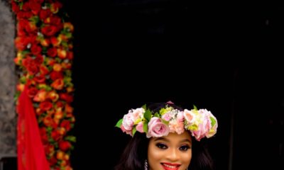 Flower Queen Mum to Be! ? Blessing's Snapchat Filter inspired Maternity Photos