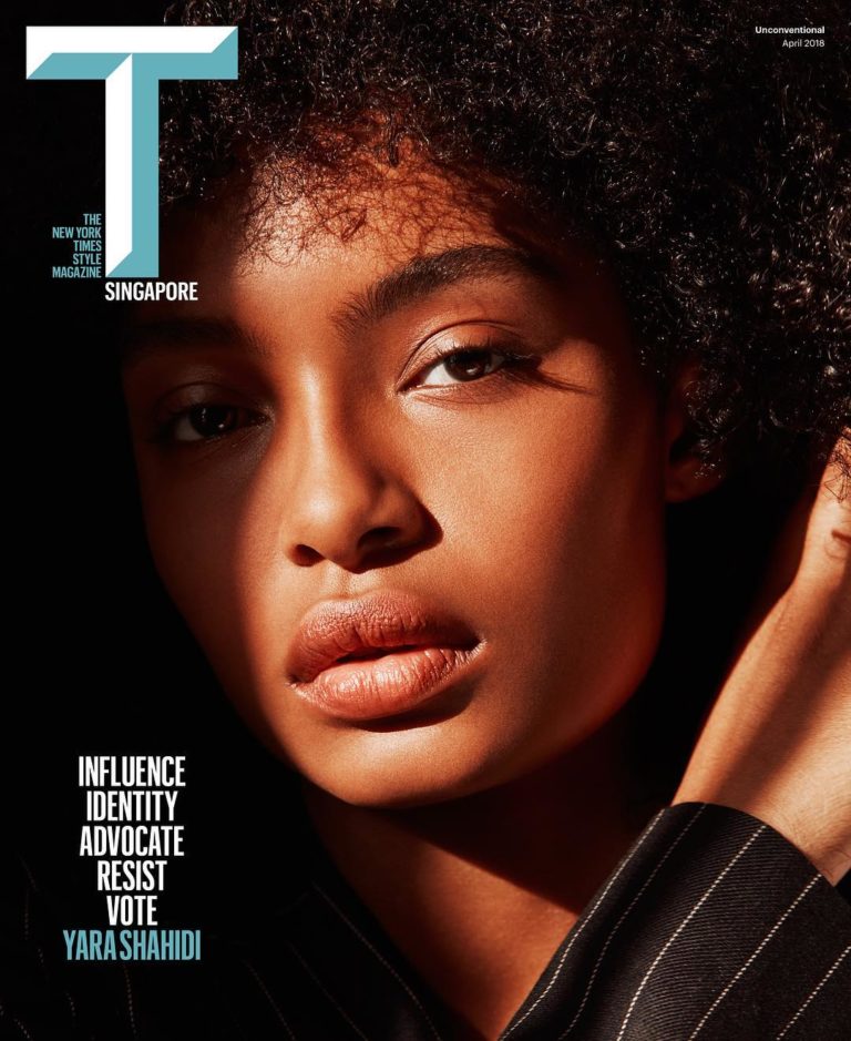 Yara Shahidi covers The New York Times Magazine Singapore | BellaNaija