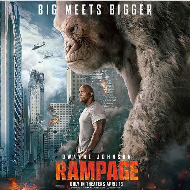 "The Rock" Johnson plays Character adopted by Nigerian Parents in New Action Adventure "Rampage" | Watch Trailer | BellaNaija