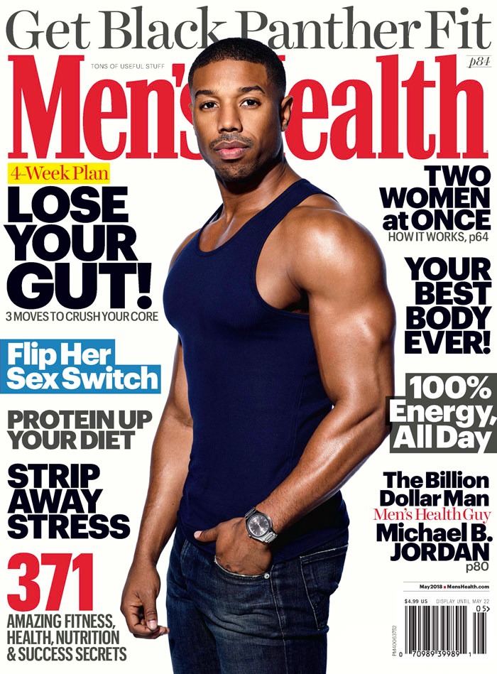 Get #BlackPanther fit with Michael B. Jordan as he Covers Men's Health  Magazine ? | BellaNaija