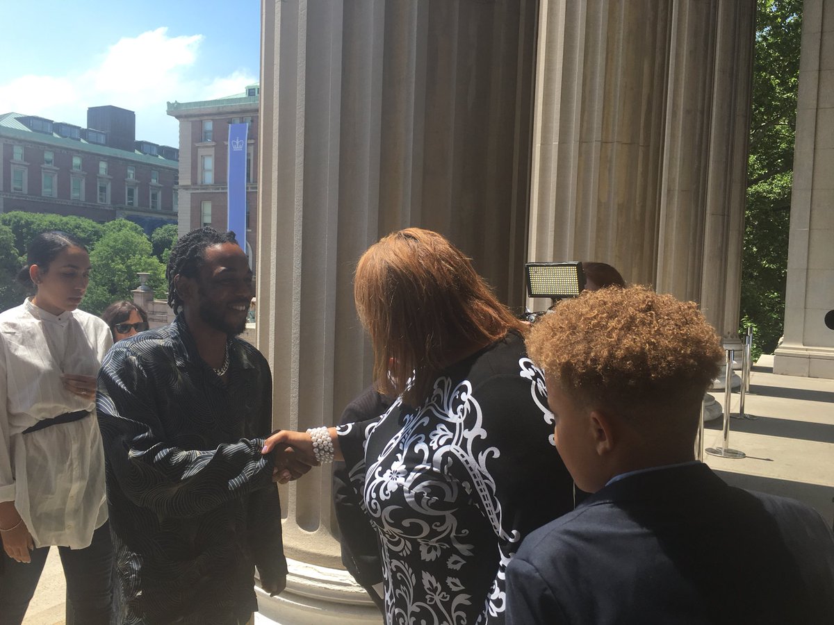 Kendrick Lamar attends Pulitzer Prize Luncheon at Columbia University |  BellaNaija