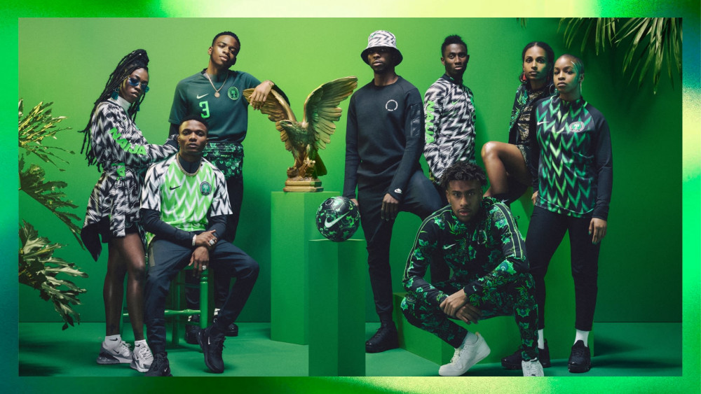 SoarSuperEagles! Wizkid, Yagazie Emezi, Alex Iwobi, Julie Adenuga...The  Nigerian Team Collection is ? | BellaNaija