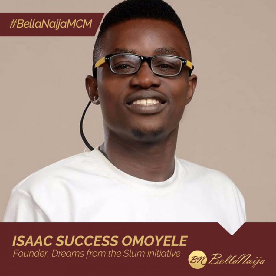 #BellaNaijaMCM: How Isaac Success Omoyele is Helping Underserved ...