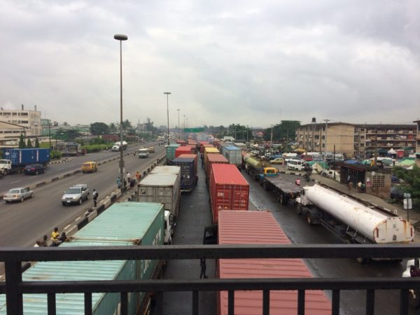 Lagosians lament after Trucks take over Apapa-Oshodi Expressway | BellaNaija