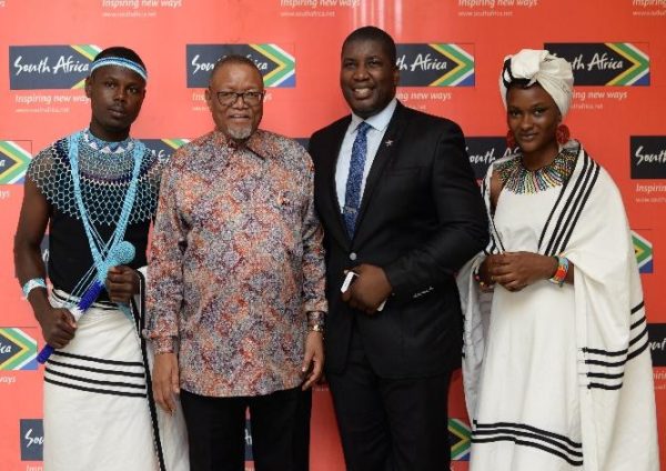 CG, SACL with TRM WA & ushers in Xhosa traditional attire 