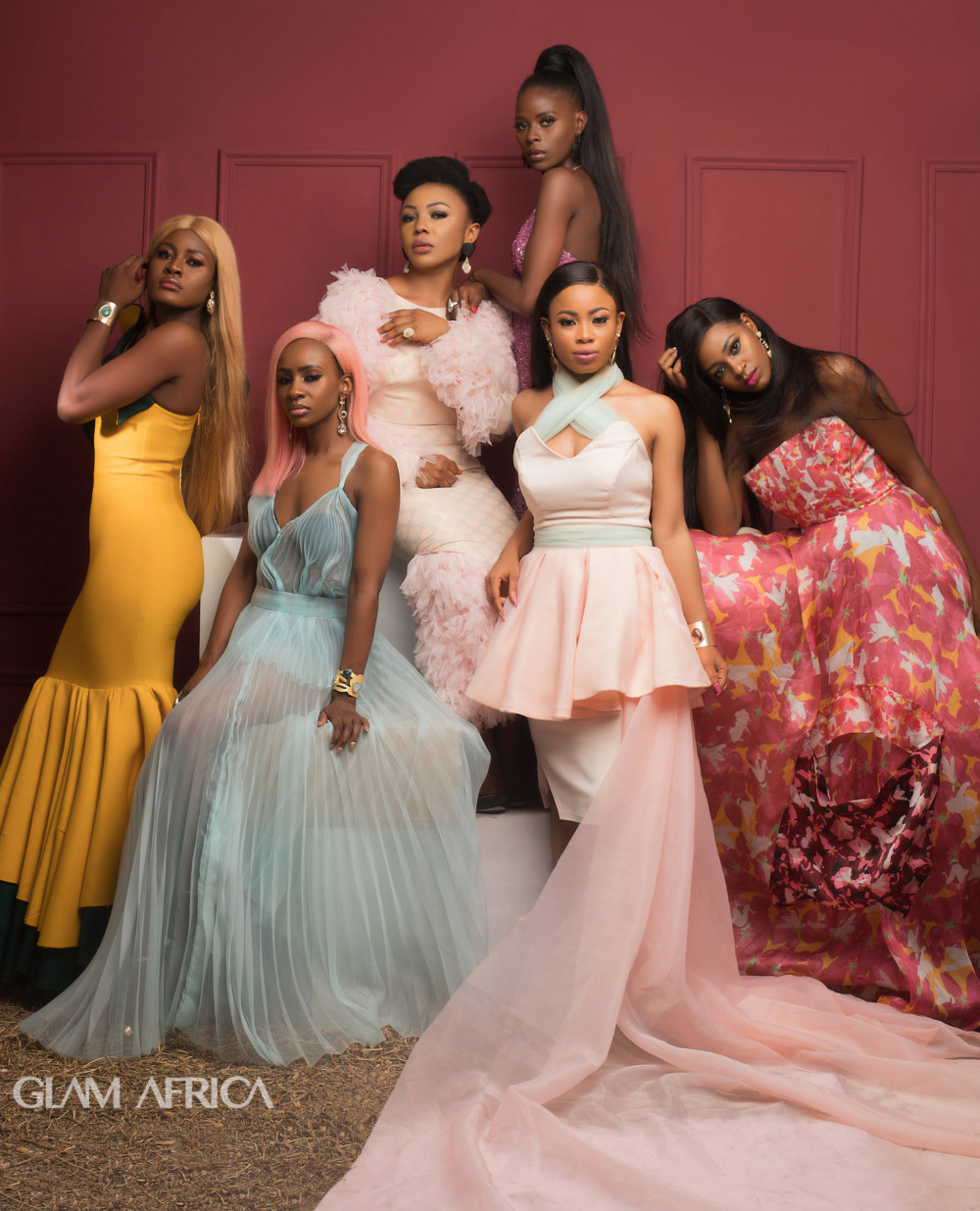 BBNaija's Alex, Khloe, Anto, Ifu Ennada, Nina & Ahneeka feature on Glam  Africa Magazine's Fashion Cover | BellaNaija