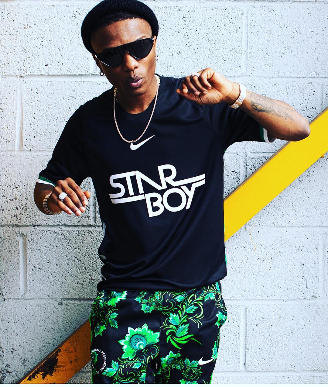 StarBoy! Wizkid's co-creation Jersey with Nike sells out in Minutes ? ? |  BellaNaija