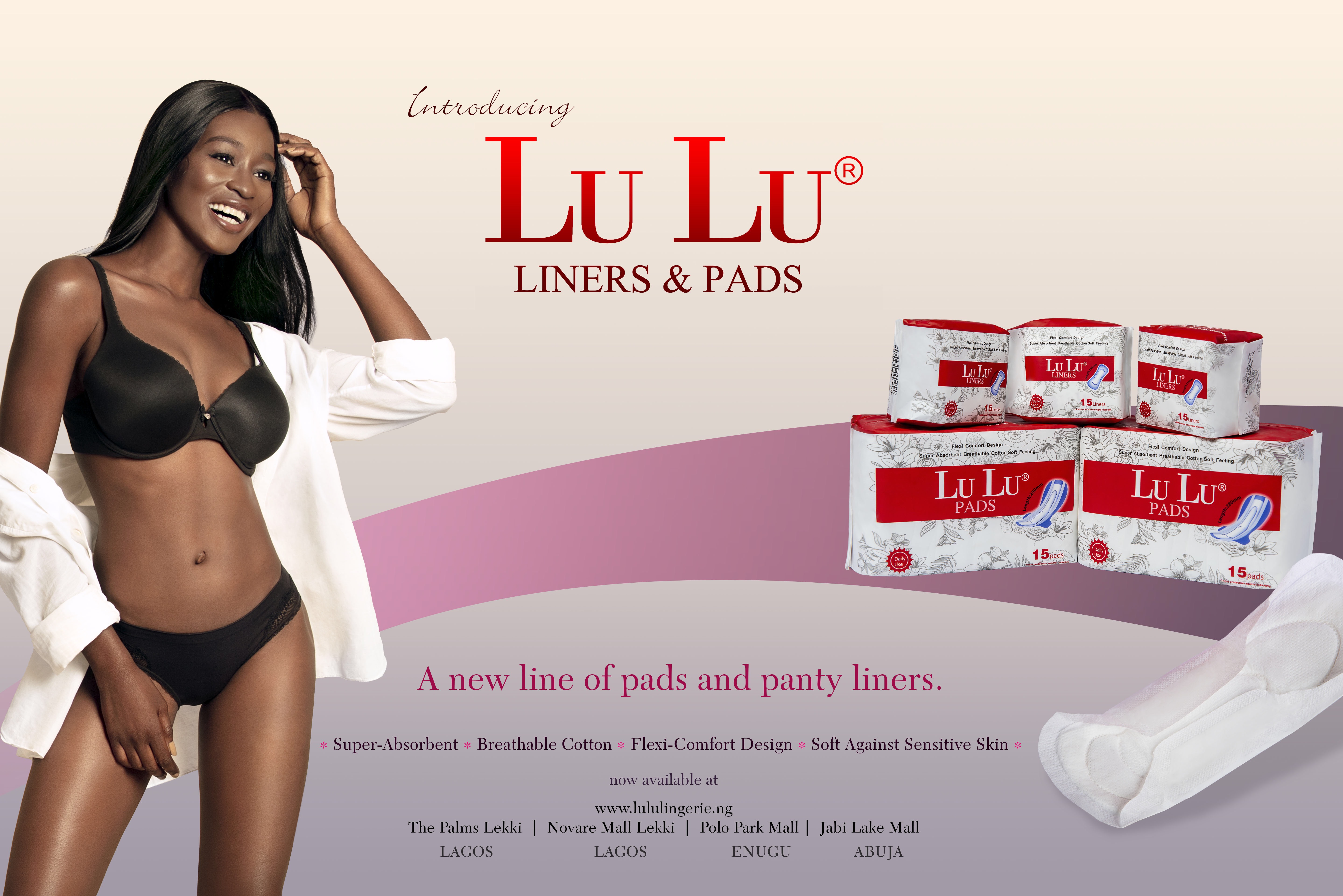 Hello Ladies, You deserve to Feel Comfortable in LuLu's New Pads & Panty  Liners | BellaNaija