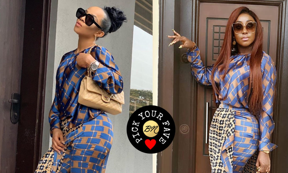 BN Pick Your Fave | Ini Edo and Toke Makinwa In Zara | BellaNaija