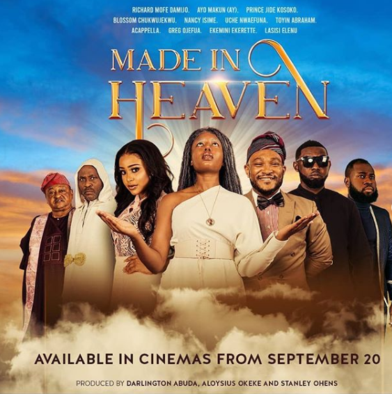 Watch Official Teaser for "Made In Heaven" Starring RMD, Nancy Isime,  Blossom Chukwujekwu, Toyin Abraham