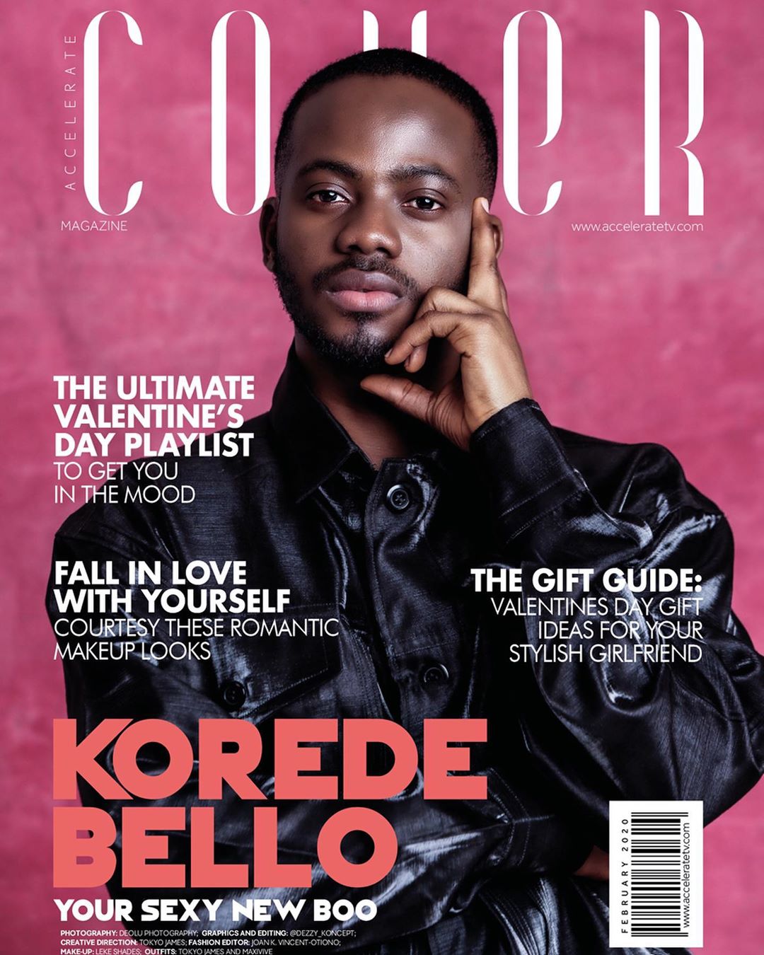 Your Sexy New Boo - Korede Bello is on Accelerate TV's The Cover |  BellaNaija