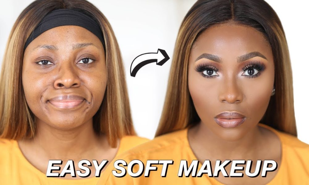 You have to try Dimma Umeh's Hack for Soft Glam Makeup for Black Women |  Watch | BellaNaija