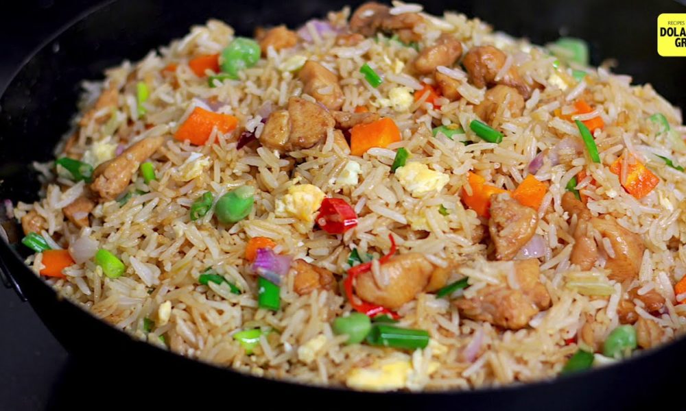 Dolapo Grey's Chicken Fried Rice Recipe is Worth Trying | BellaNaija