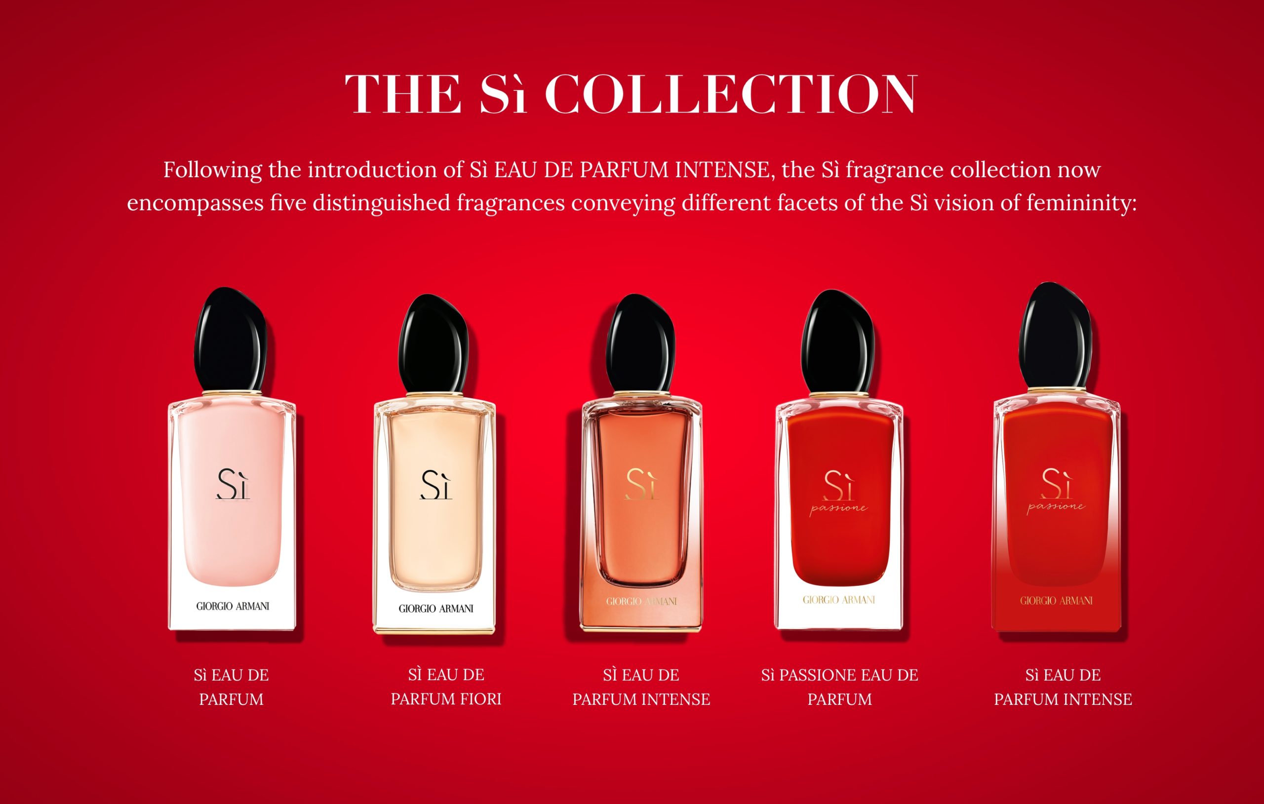 Giorgio Armani Unveils Sì Eau De Parfum Intense | The Beauty Influencers