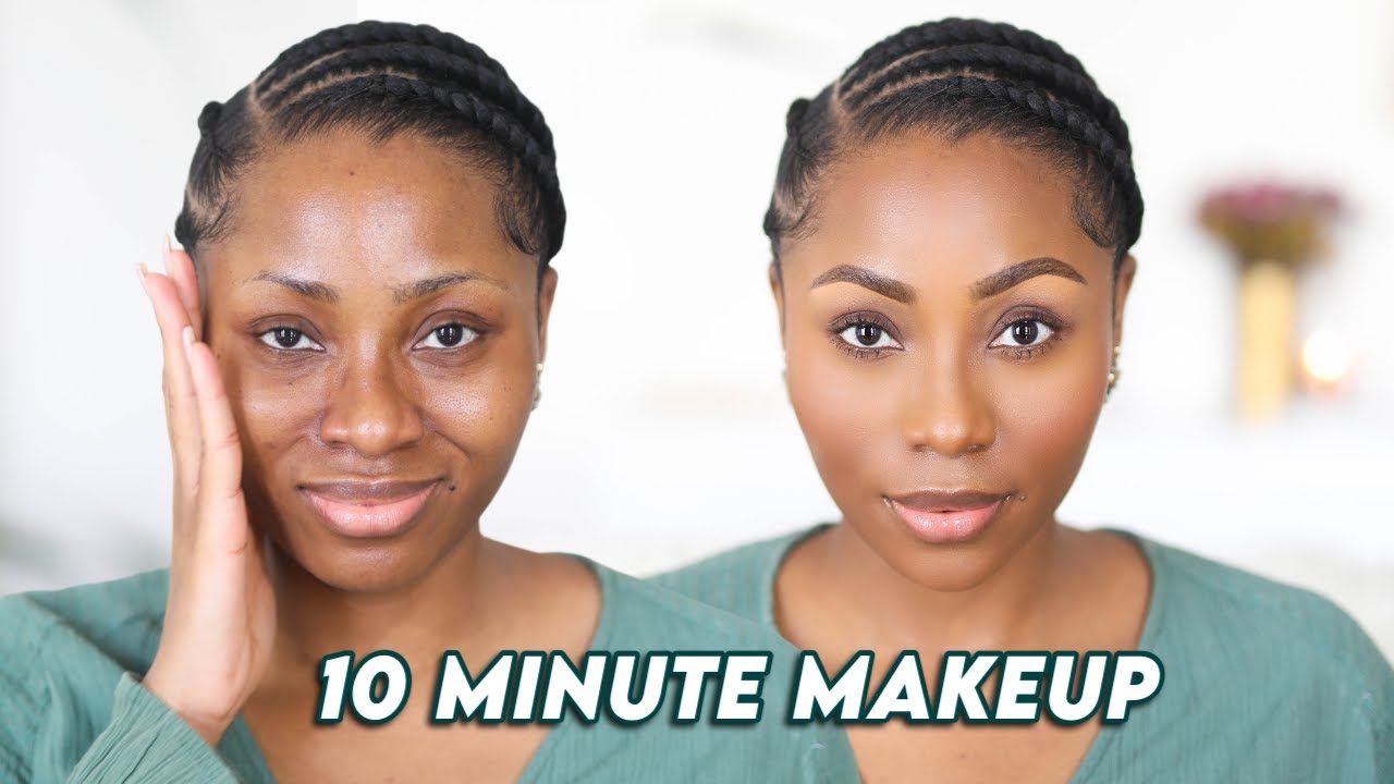 Dimma Umeh's 10-Minute Makeup Tutorial for Work & School | BellaNaija