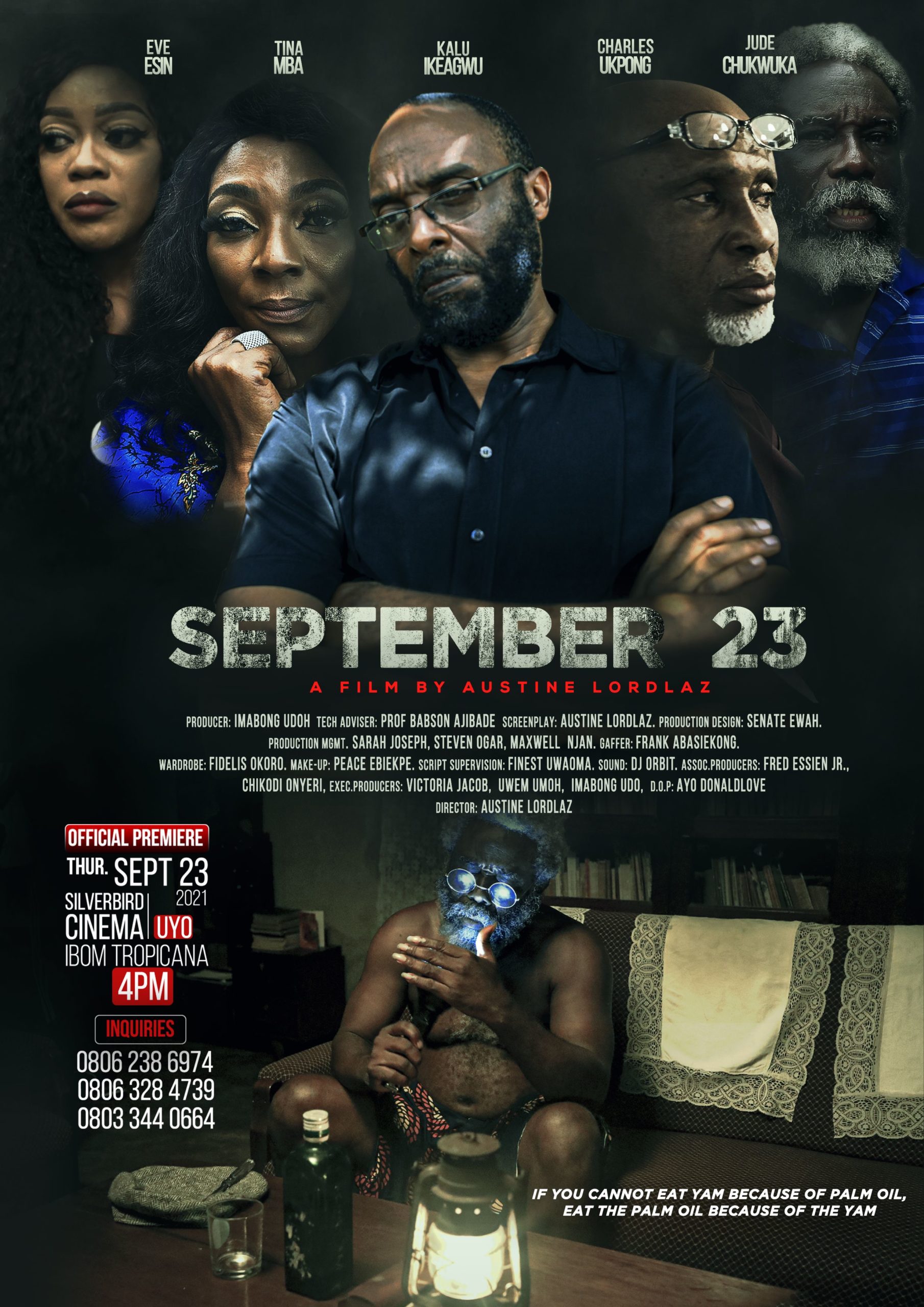 Austine Lordlaz' New Movie "The Last Of Us" stars Kalu Ikeagwu, Tina Mba,  Eve Esin | See Official Trailer | BellaNaija