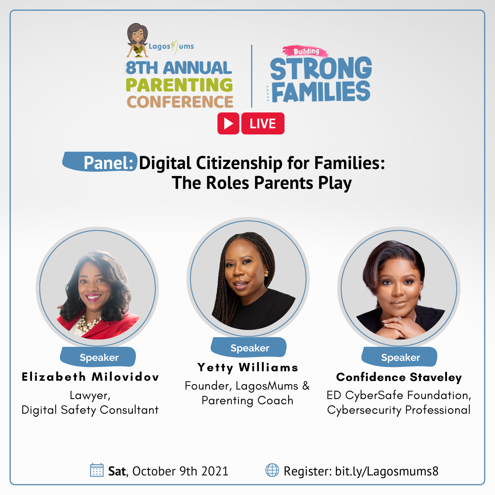LagosMums presents its 8th Annual Parenting Conference themed 'Building  Strong Families'| October 9th | BellaNaija