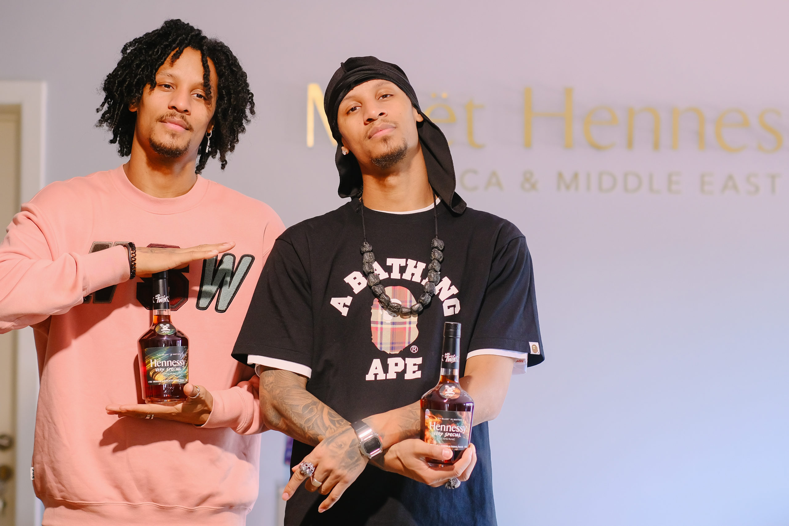 Get the Scoop of What Went Down While Les Twins were in Lagos hosted by  Hennessy V.S | BellaNaija