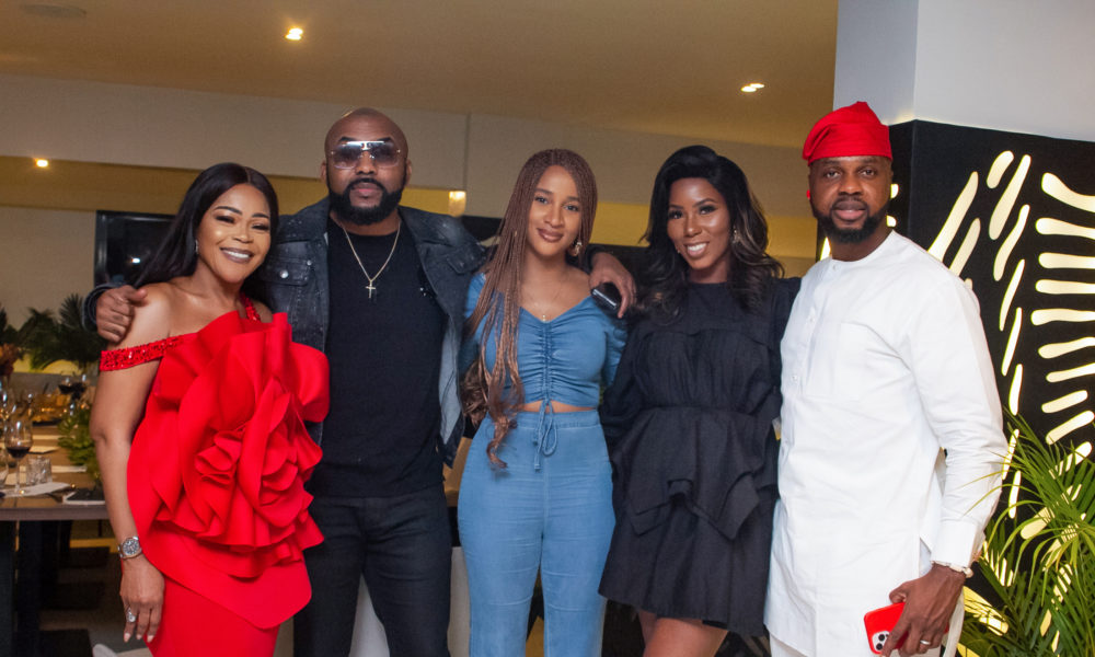 Shaffy Bello hosts Banky W, Jide Obanikoro, Osas Ighodaro, and friends ...