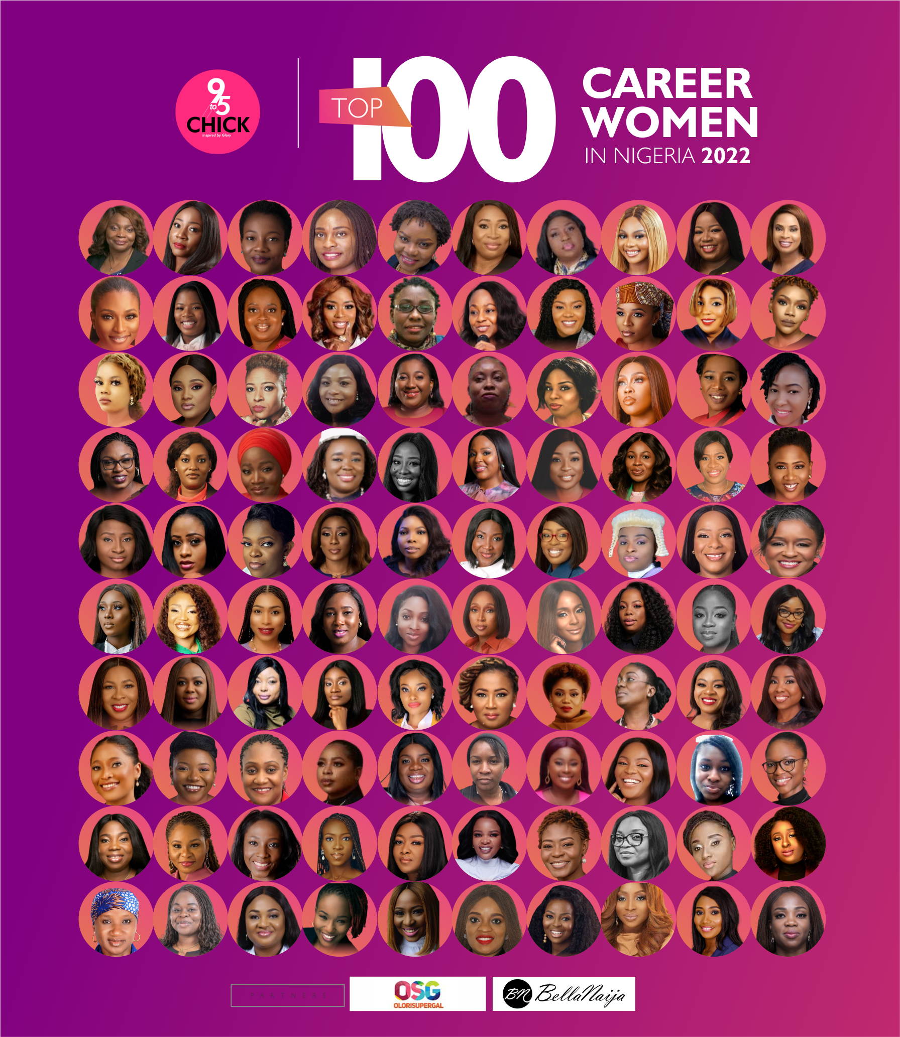 Oluwadamilola Olatunji, Adesola Arogundade, Toyosi Odukoya Make 9to5Chick's Top  100 Career Women 2022 List | BellaNaija